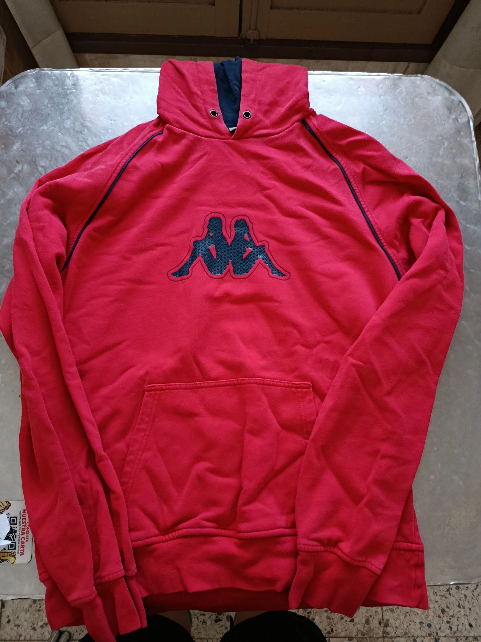 Sudadera kappa original con capucha M
